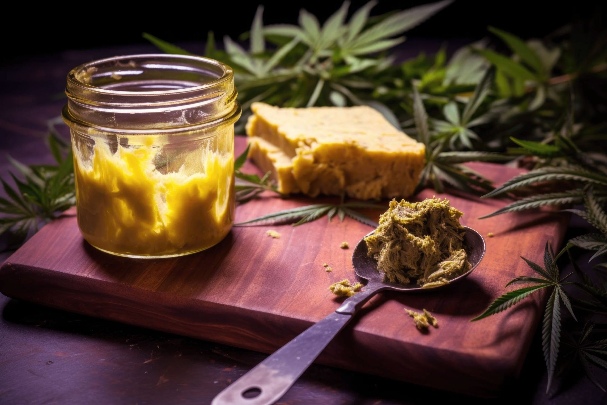 how to use THC infused butter